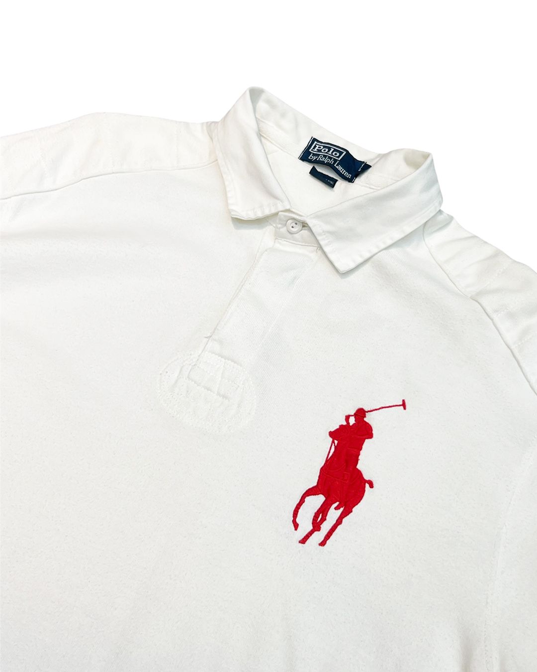 USED AND VINTAGR POLO BY RALPH LAUREN – BIG PONY LONG SLEEVE POLO SHIRT