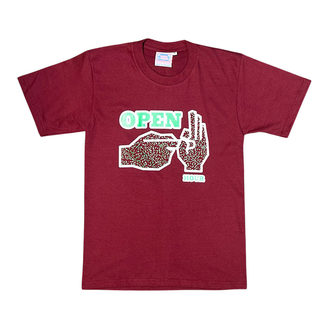 OPEN 1 HOUR - FINGER - T-SHIRT