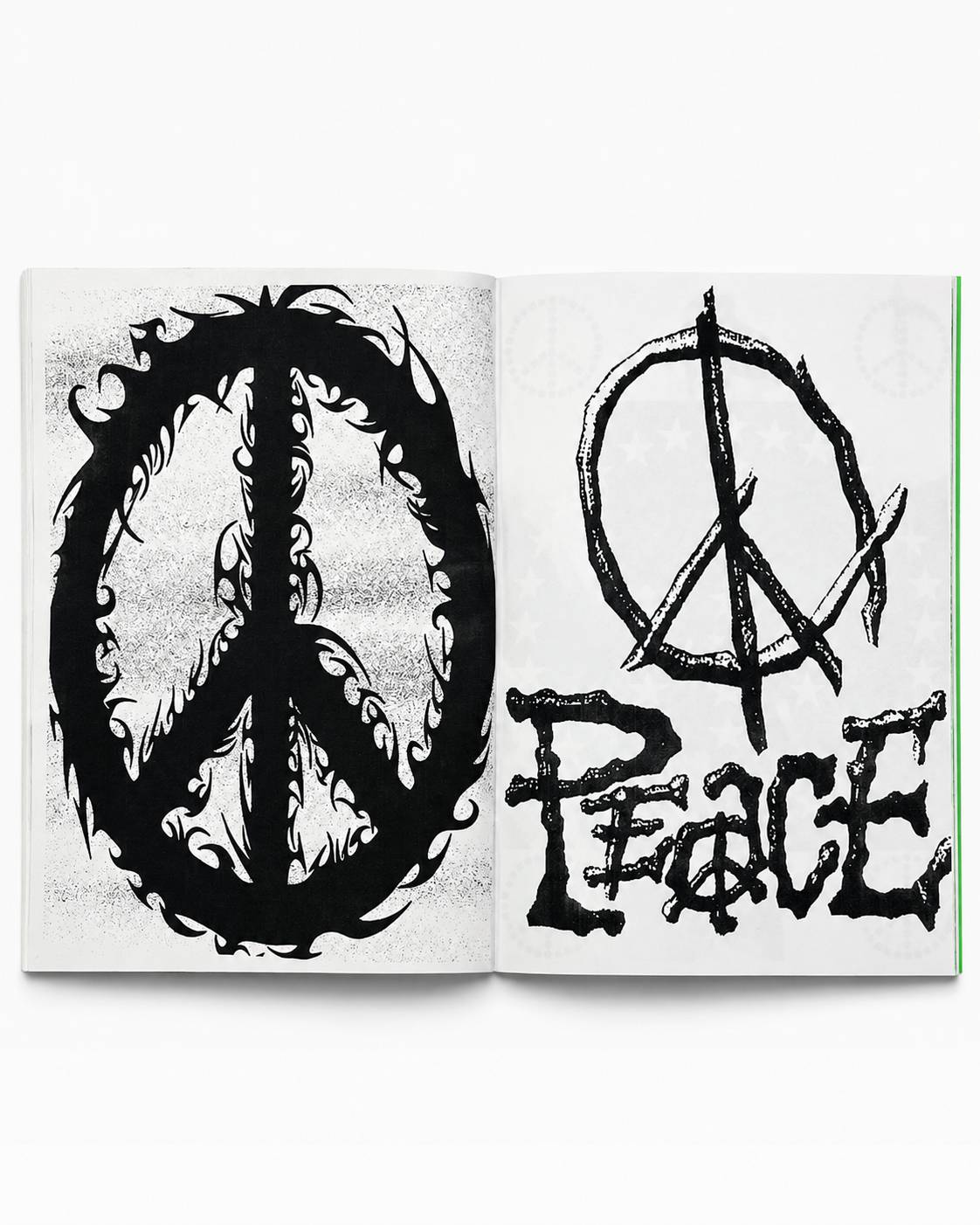 CRAKPOT PRESS - PEACE GRAPHIX ZINE 001