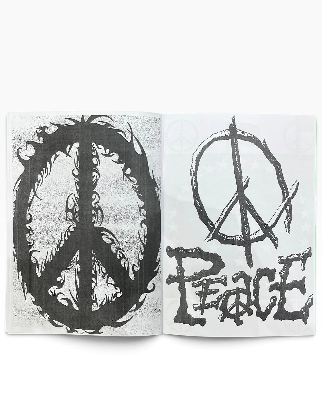 CRAKPOT PRESS - PEACE GRAPHIX ZINE 001