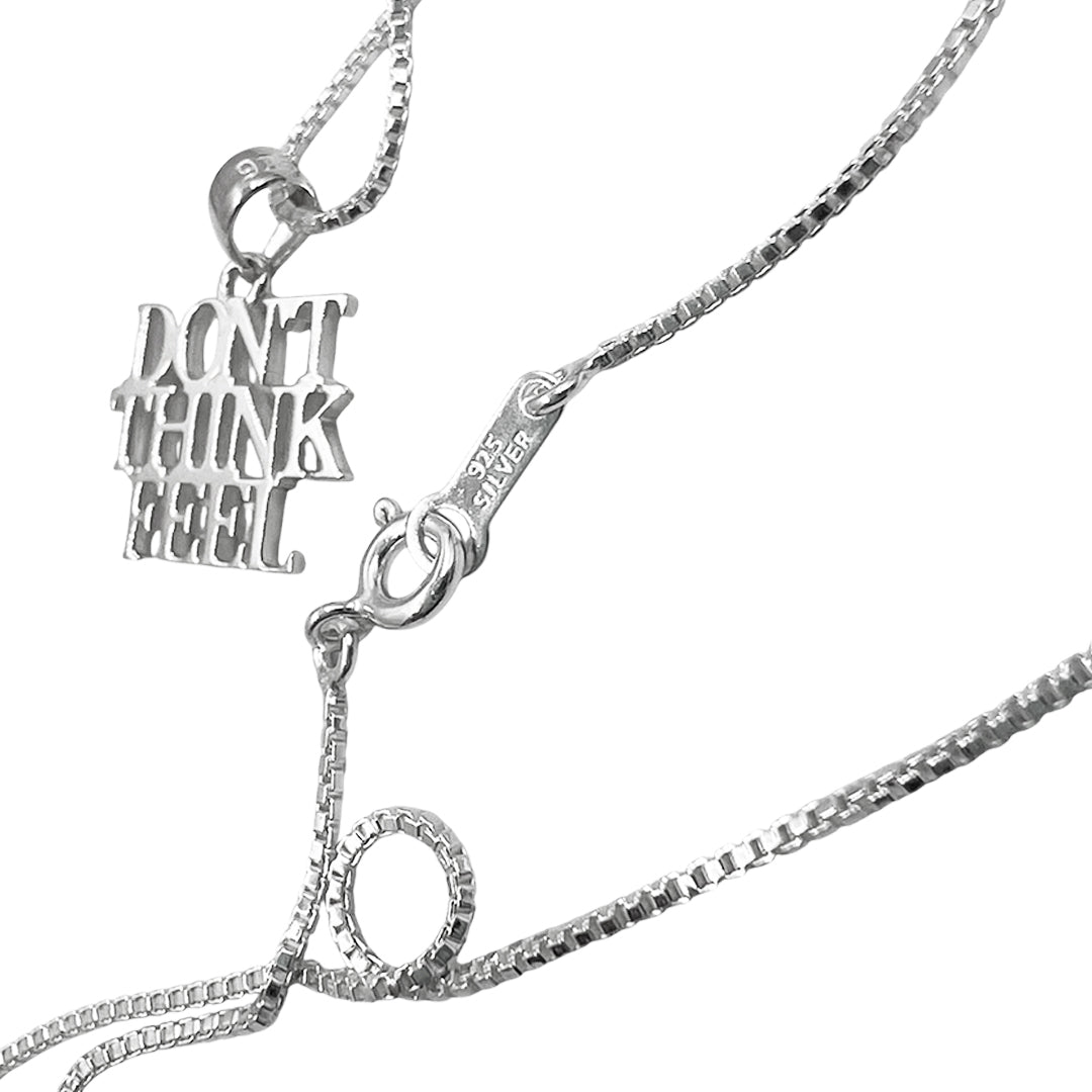 IN-PUT-OUT - DON'T THINK FEEL NECKLACE