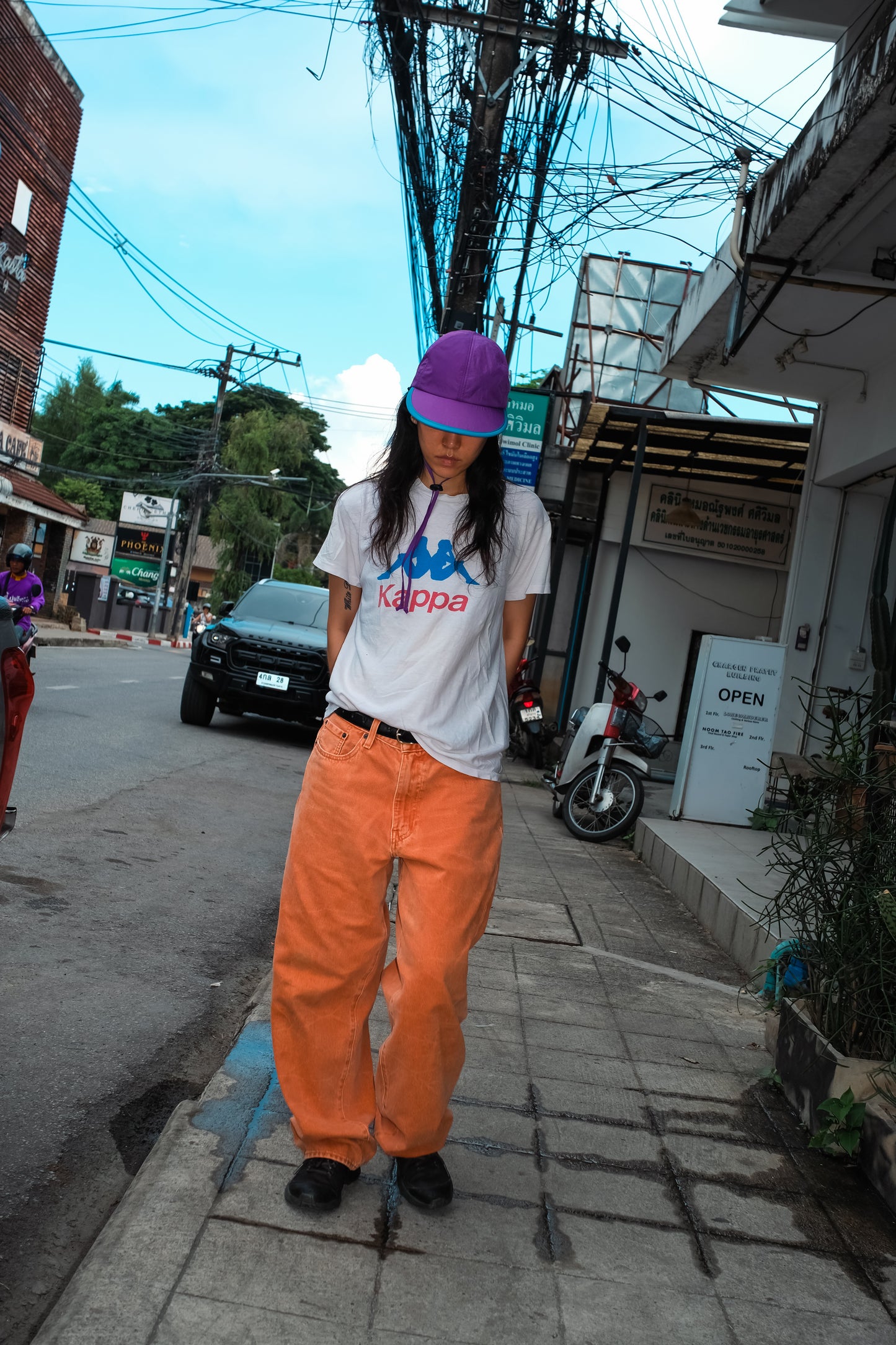 FOUND FEATHER - CLASSIC CORDED CAP - PURPLE