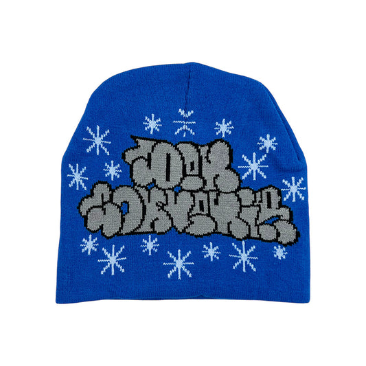 DEN - THROWIE - BEANIE - BLUE