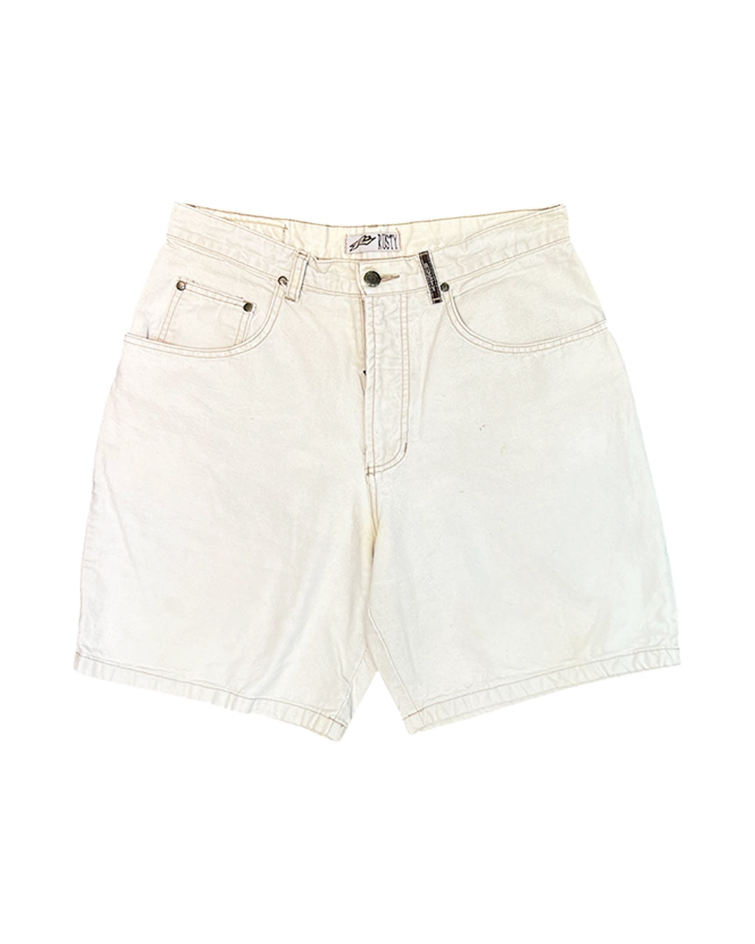 USED AND VINTAGE RUSTY DENIM SHORTS