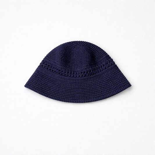 DEN CROCHET HAT BLACK