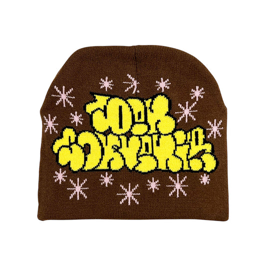DEN - THROWIE - BEANIE - BROWN