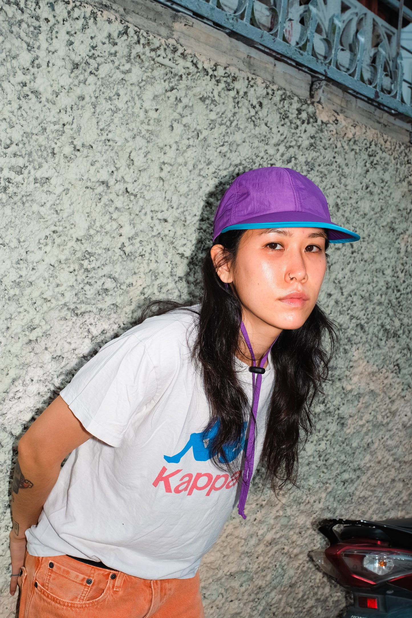 FOUND FEATHER - CLASSIC CORDED CAP - PURPLE