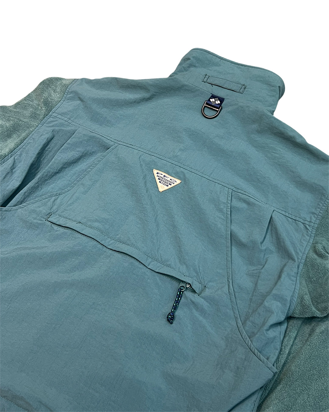 USED & VINTAGE COLUMBIA UTILITY FLEECE JACKET (GREEN)