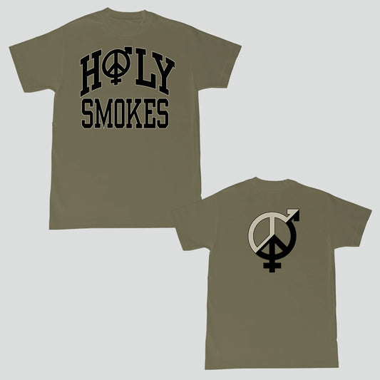 SEXHIPPIES - HOLY SMOKES TEE - MILITARY