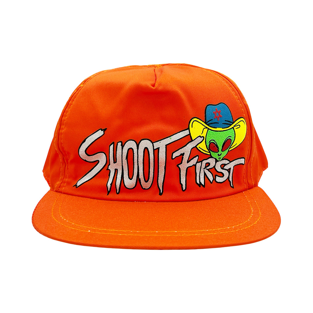 VINTAGE SHOOT FIRST HAT
