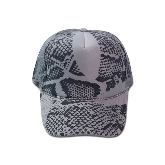 SICK DAN - Snake Print Trucker Cap