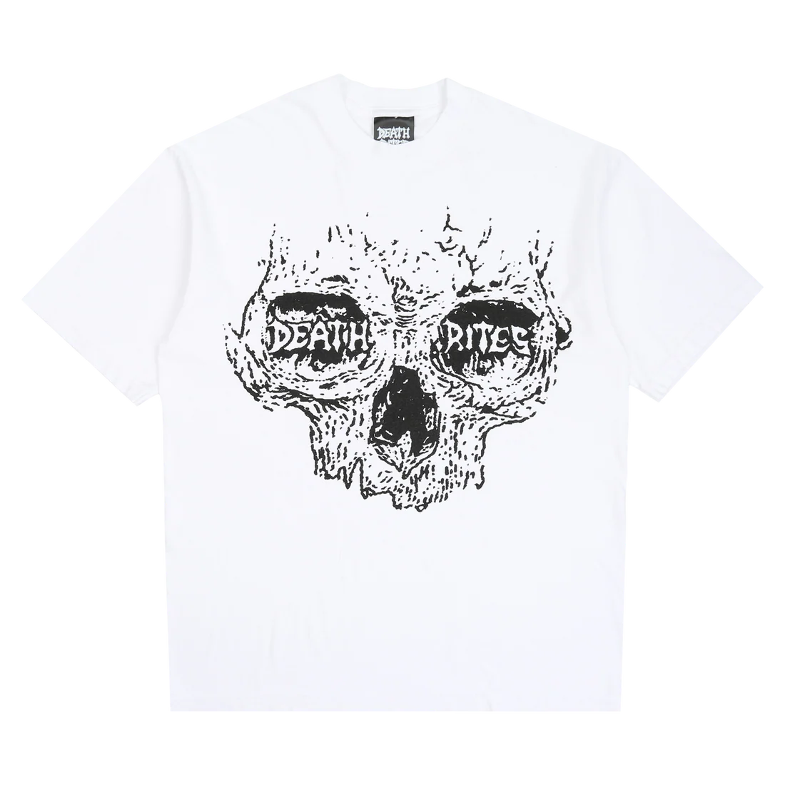 DEATH RITES - KULLCRUSHER SS T-SHIRT - WHITE