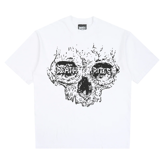 DEATH RITES - KULLCRUSHER SS T-SHIRT - WHITE