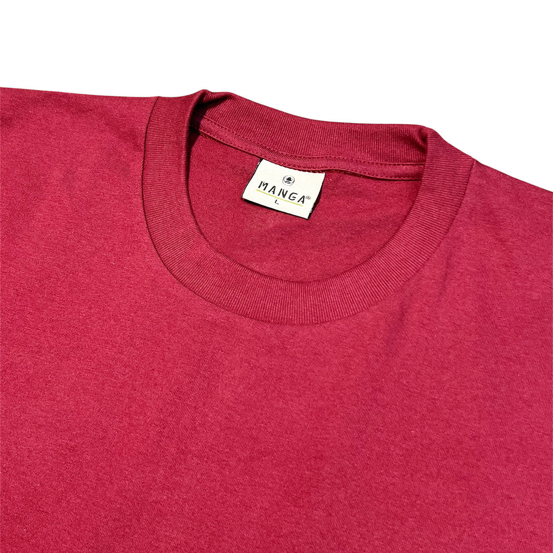 T5F TEE -  BURGUNDY