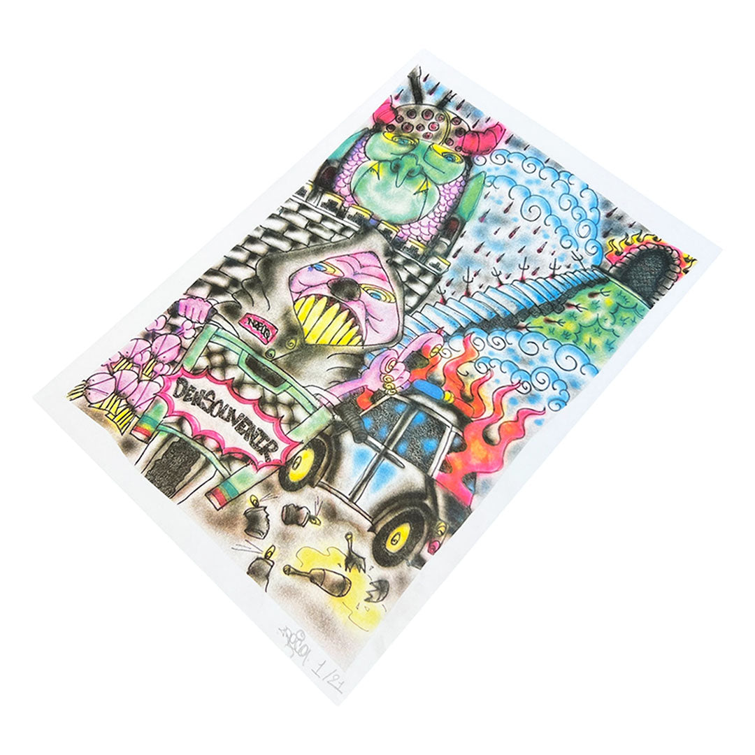 CASTLE OF THE LOST MASCOTS PRINT